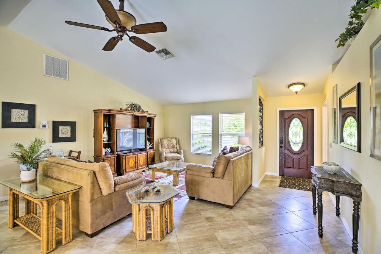 Cape Coral Canalfront Home With Pool And Dock Eksteriør billede