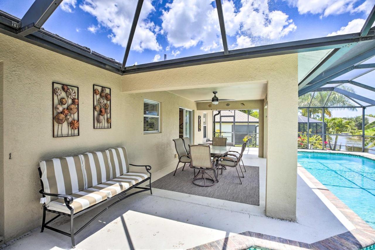 Cape Coral Canalfront Home With Pool And Dock Eksteriør billede